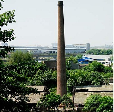 穆棱煙囪拆除前施工準(zhǔn)備工作