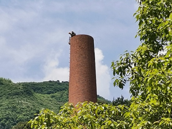 保定廢棄煙囪人工拆除施工方案