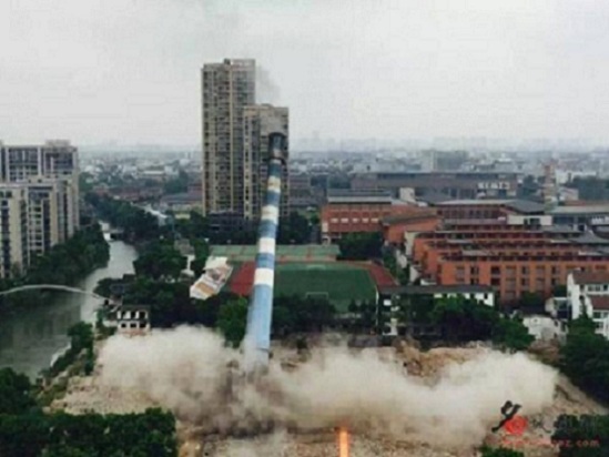 羅定煙囪爆破拆除-技術精湛