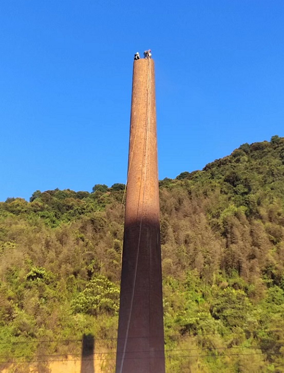 羅定廢棄煙囪拆除-勢(shì)在必行！