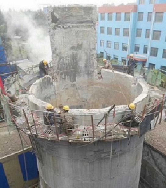 水泥煙囪拆除-怎么拆除水泥煙囪？