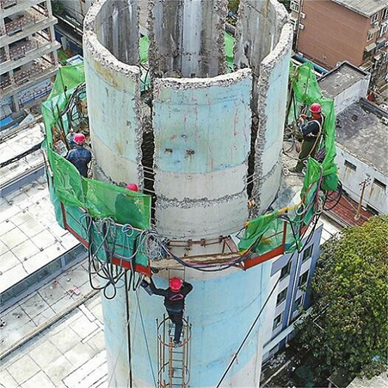 北京煙囪拆除:高超技藝,綠色拆除
