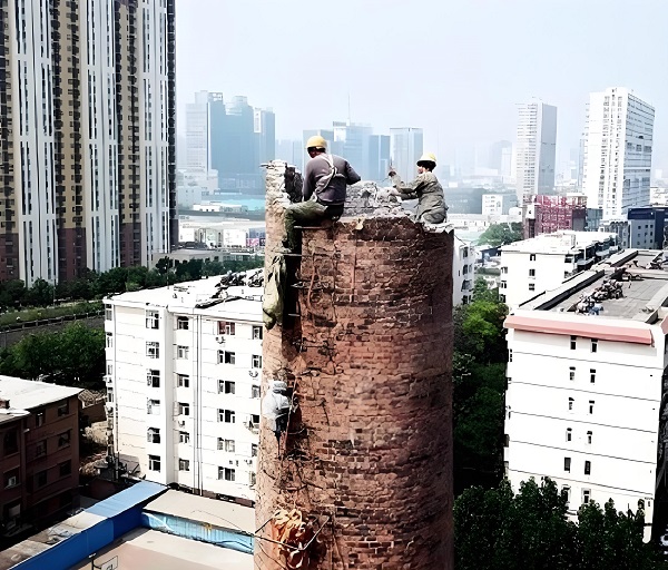 煙囪拆除：環(huán)保先行，守護我們的藍天